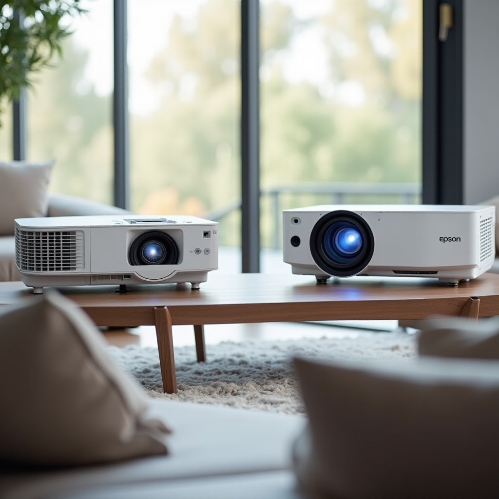 benq vs epson projector