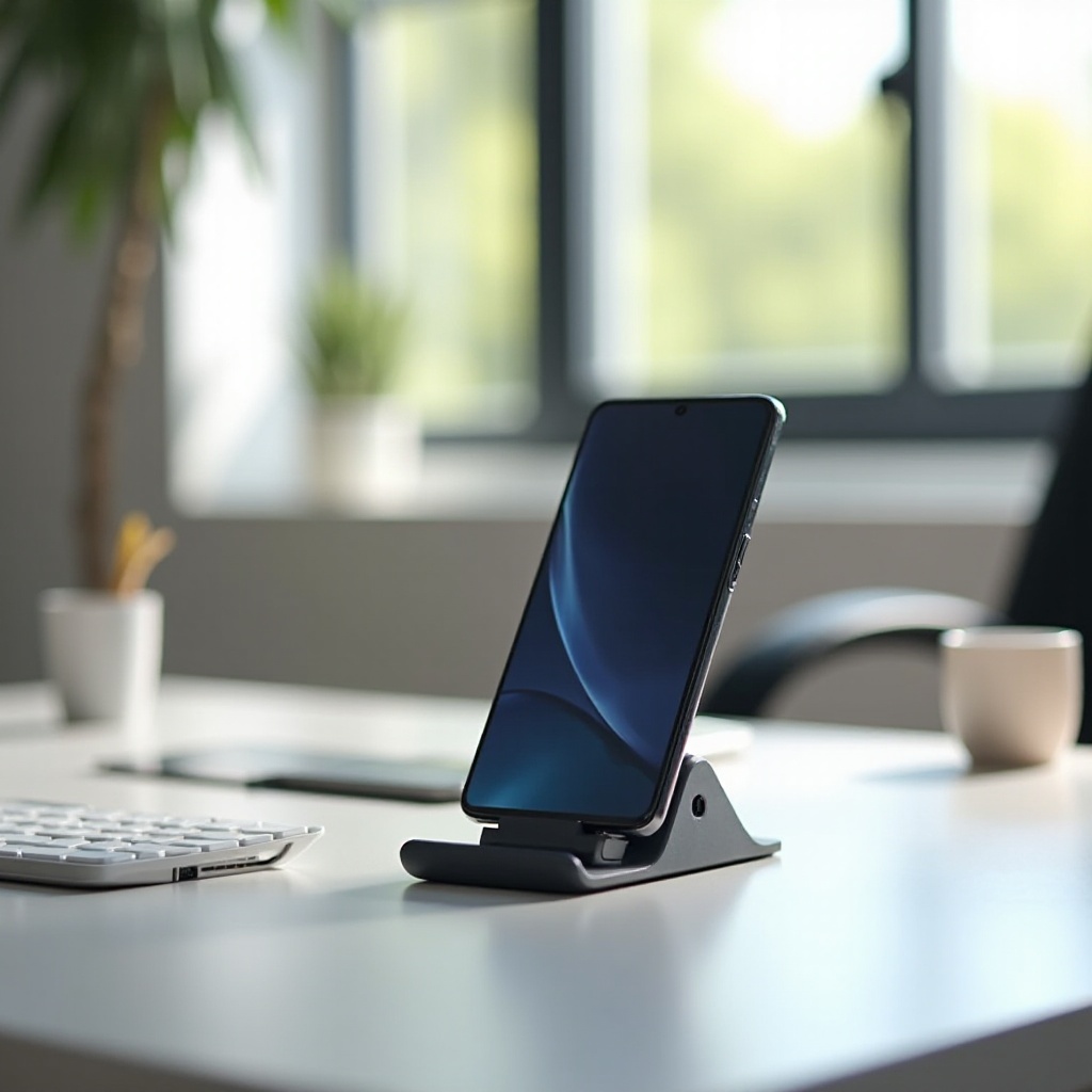 desk stand for galaxy fold phone