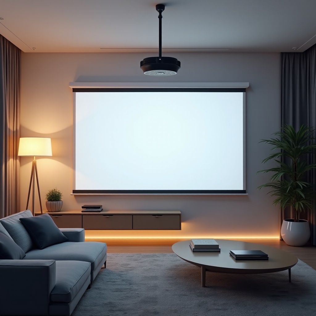 150 inch projector screen dimensions