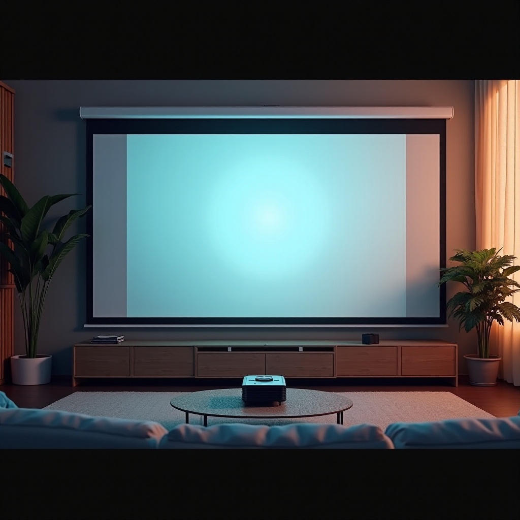 alr screen for long throw projector
